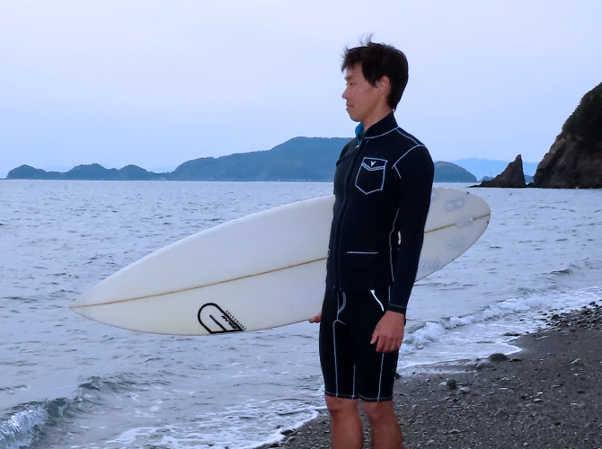 Men's 春夏モデル L/SジャケットC 【工場直販】サーフィン用フル